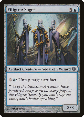 Filigree Sages [Shards of Alara]
