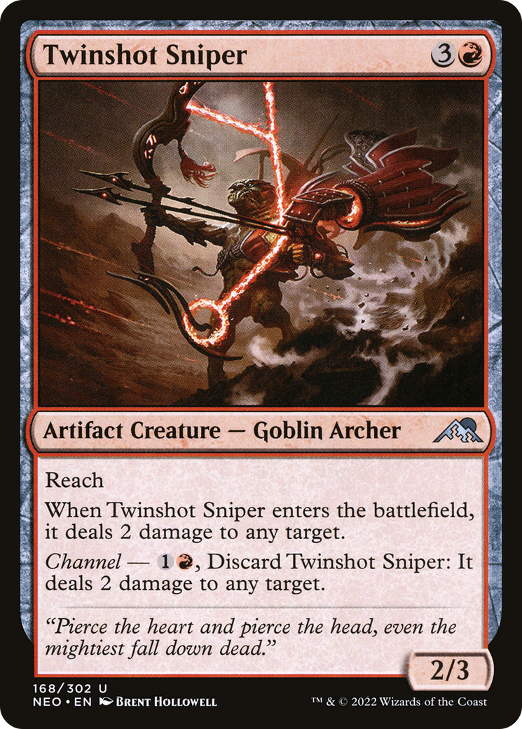 Twinshot Sniper [Kamigawa: Neon Dynasty]