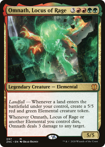 Omnath, Locus of Rage [Zendikar Rising Commander]