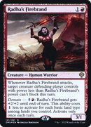 Radha's Firebrand [Dominaria United Prerelease Promos]