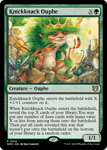 Knickknack Ouphe [Wilds of Eldraine Commander]