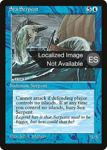 Sea Serpent [Fourth Edition Foreign Black Border]