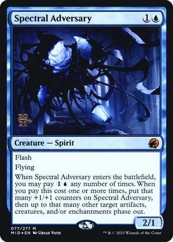 Spectral Adversary [Innistrad: Midnight Hunt Prerelease Promos]