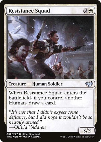 Resistance Squad [Innistrad: Crimson Vow]