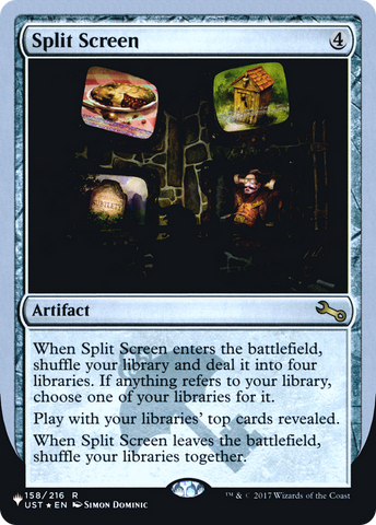 Split Screen (Unfinity Foil Edition) [The List]