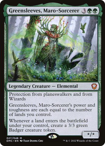 Greensleeves, Maro-Sorcerer [Dominaria United Commander]