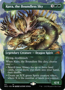 Kura, the Boundless Sky (Borderless Alternate Art) [Kamigawa: Neon Dynasty]