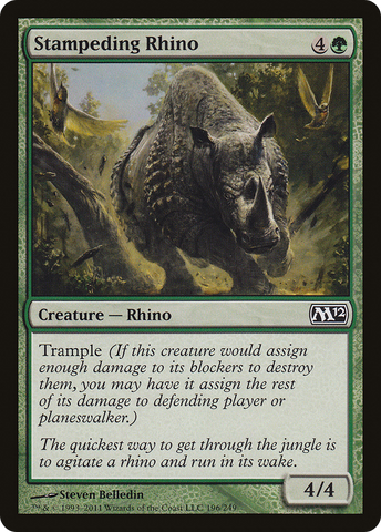 Stampeding Rhino [Magic 2012]