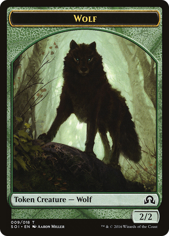 Wolf [Shadows over Innistrad Tokens]