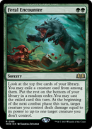 Feral Encounter (Promo Pack) [Wilds of Eldraine Promos]