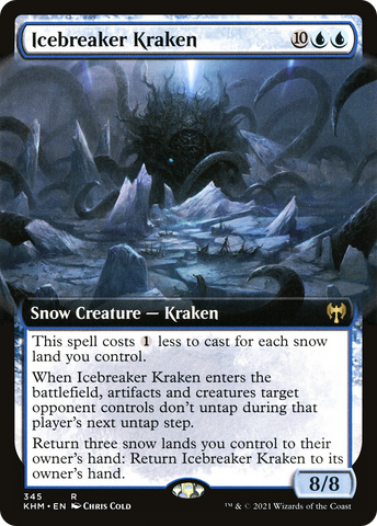 Icebreaker Kraken (Extended Art) [Kaldheim]