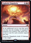 Explosive Singularity [Kamigawa: Neon Dynasty Prerelease Promos]
