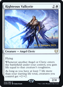 Righteous Valkyrie  [Kaldheim Prerelease Promos]
