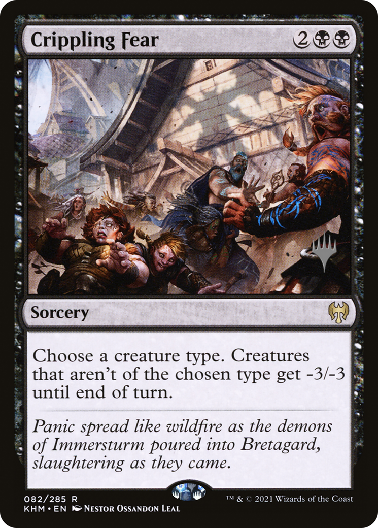 Crippling Fear [Kaldheim Promo Pack]