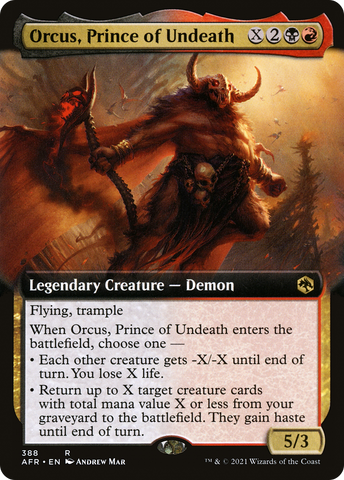 Orcus, Prince of Undeath (Extended) [Dungeons & Dragons: Adventures in the Forgotten Realms]