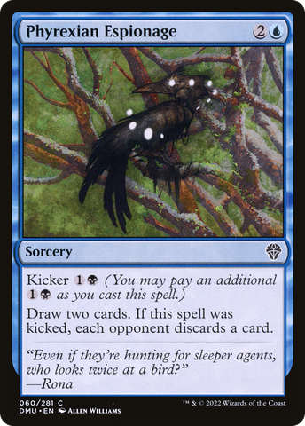 Phyrexian Espionage [Dominaria United]