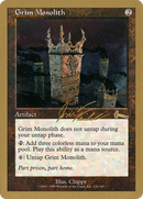 Grim Monolith (Jon Finkel) [World Championship Decks 2000]