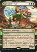 Vaultborn Tyrant (Showcase) (Raised Foil) [Outlaws of Thunder Junction: The Big Score]