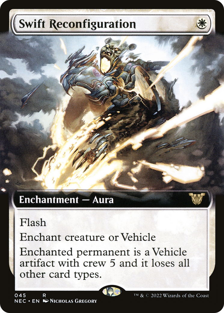 Swift Reconfiguration (Extended) [Kamigawa: Neon Dynasty Commander]