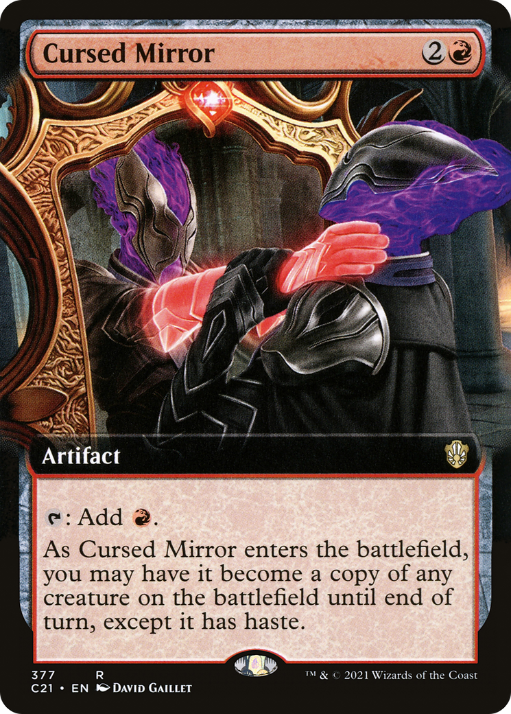 Cursed Mirror (Extended) [Commander 2021]