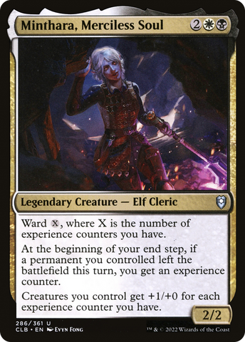 Minthara, Merciless Soul [Commander Legends: Battle for Baldur's Gate]
