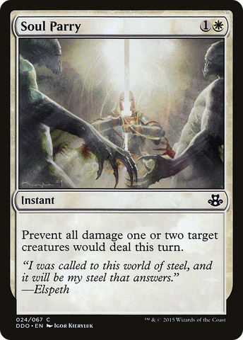 Soul Parry [Duel Decks: Elspeth vs. Kiora]