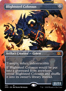 Blightsteel Colossus (Showcase) [Double Masters]