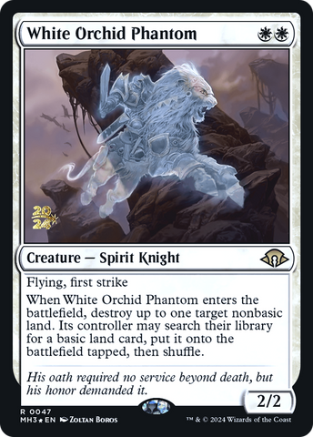 White Orchid Phantom [Modern Horizons 3 Prerelease Promos]