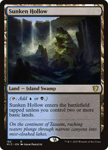 Sunken Hollow [Innistrad: Midnight Hunt Commander]