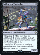 Iridescent Vinelasher [Bloomburrow Prerelease Promos]