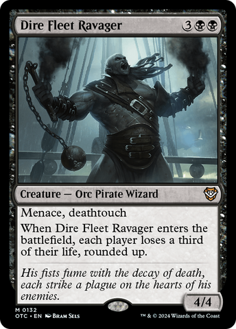 Dire Fleet Ravager [Outlaws of Thunder Junction Commander]