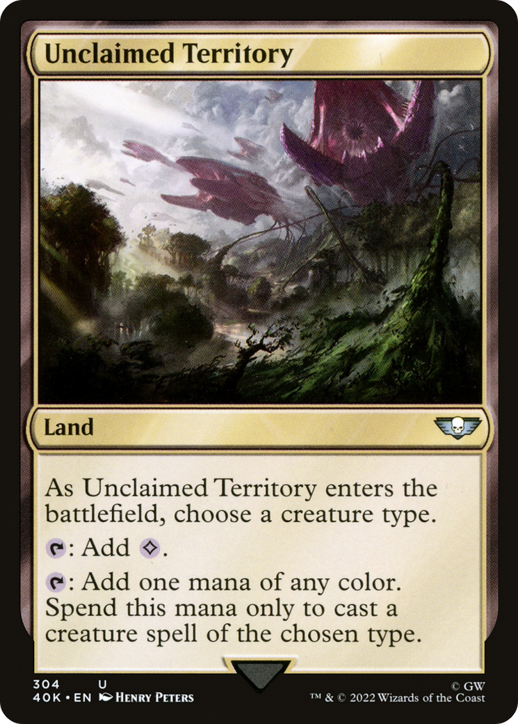 Unclaimed Territory [Universes Beyond: Warhammer 40,000]