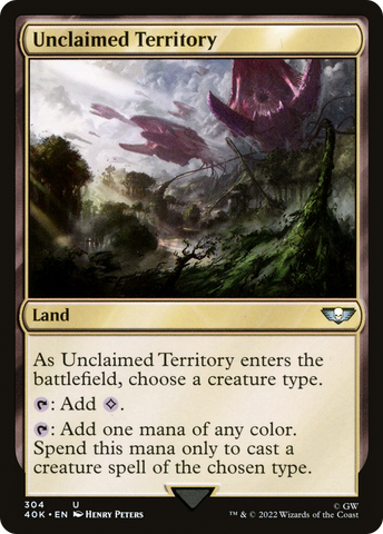 Unclaimed Territory [Universes Beyond: Warhammer 40,000]