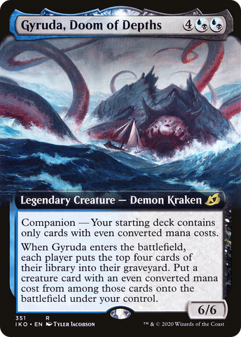 Gyruda, Doom of Depths (Extended Art) [Ikoria: Lair of Behemoths]