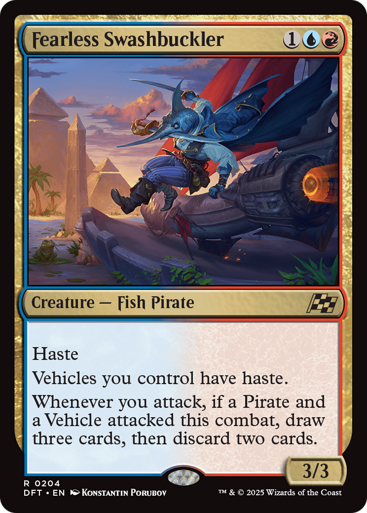 Fearless Swashbuckler [Aetherdrift]