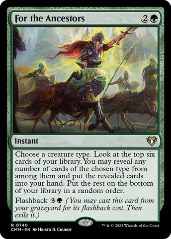 For the Ancestors [Commander Masters]