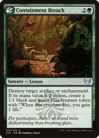 Containment Breach [Strixhaven: School of Mages]