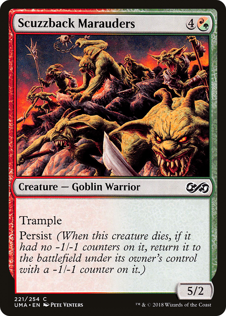 Scuzzback Marauders [Ultimate Masters]