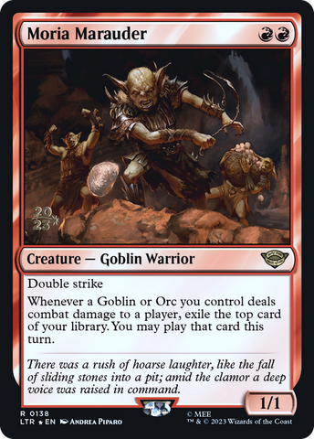 Moria Marauder [The Lord of the Rings: Tales of Middle-Earth Prerelease Promos]