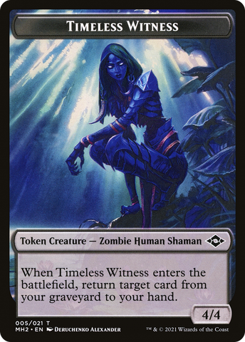 Timeless Witness Token [Modern Horizons 2 Tokens]