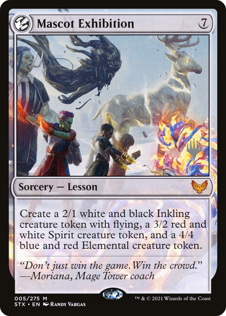 Mascot Exhibition (Promo Pack) [Strixhaven: School of Mages Promos]