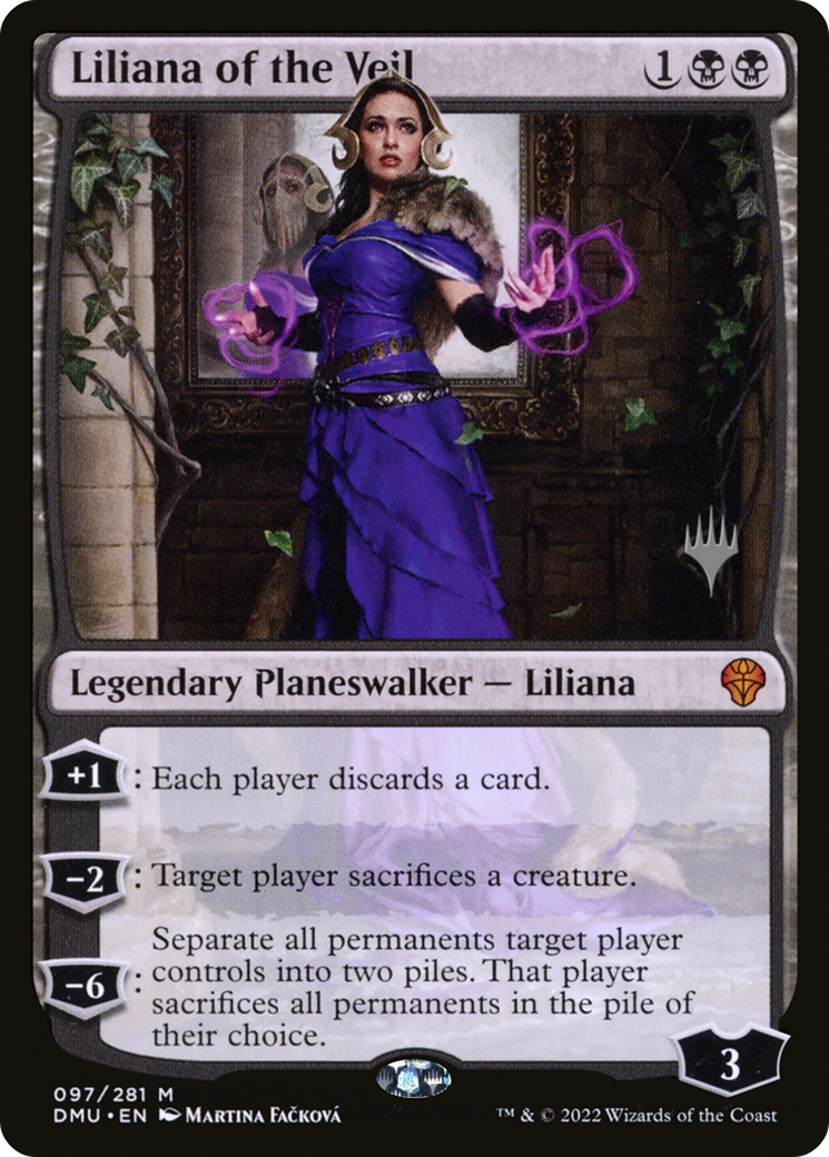 Liliana of the Veil (Promo Pack) [Dominaria United Promos]