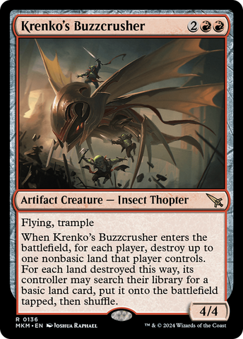 Krenko's Buzzcrusher [Murders at Karlov Manor]