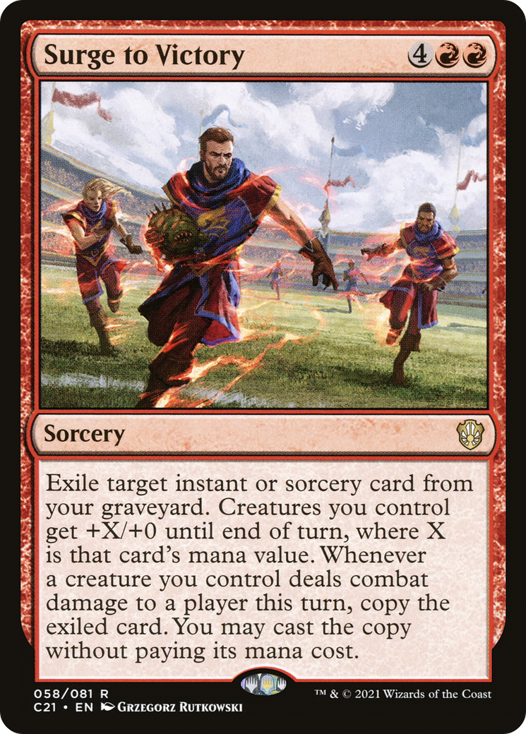 Surge to Victory [Commander 2021]