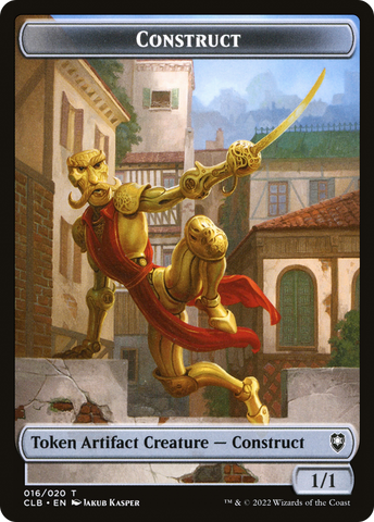 Construct Token [Commander Legends: Battle for Baldur's Gate Tokens]