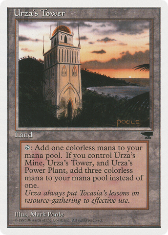 Urza's Tower (Sunset) [Chronicles]