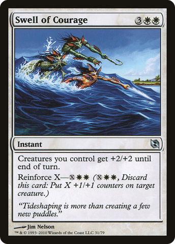 Swell of Courage [Duel Decks: Elspeth vs. Tezzeret]