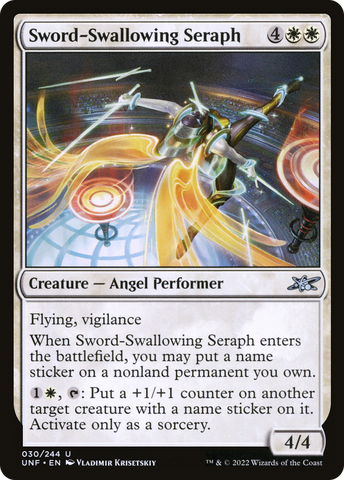 Sword-Swallowing Seraph [Unfinity]
