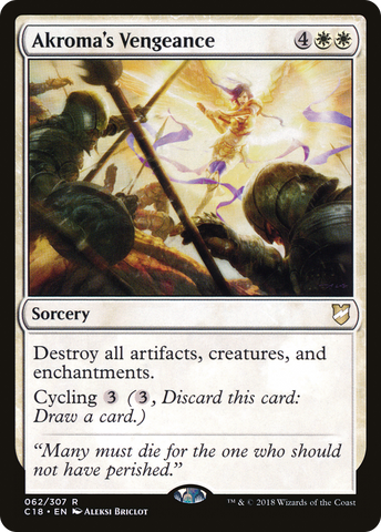 Akroma's Vengeance [Commander 2018]
