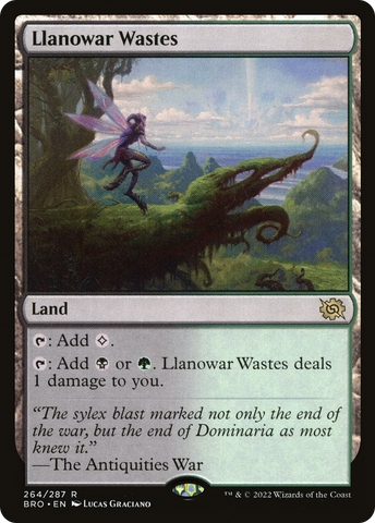 Llanowar Wastes [The Brothers' War]